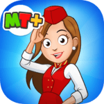 My Town Airport games for kids APK MODs 7.03.01 (Unlimited Money)